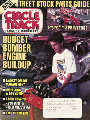 CIRCLE TRACK 1993 APR - A J WATSON's 59 INDY OFFY, OILING SYSTEM SPECIAL